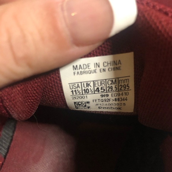 Reebok Royal Classic Jogger 3 Burgundy - Picture 4 of 8